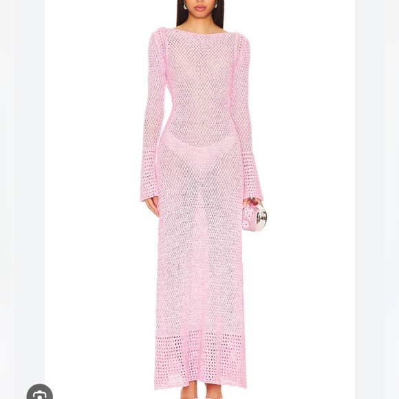 UNA BELL SLEEVE MAXI DRESS - Picture 9 of 11